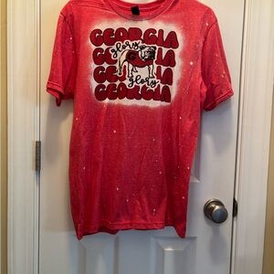 Gildan Red Georgia Bulldogs Tee